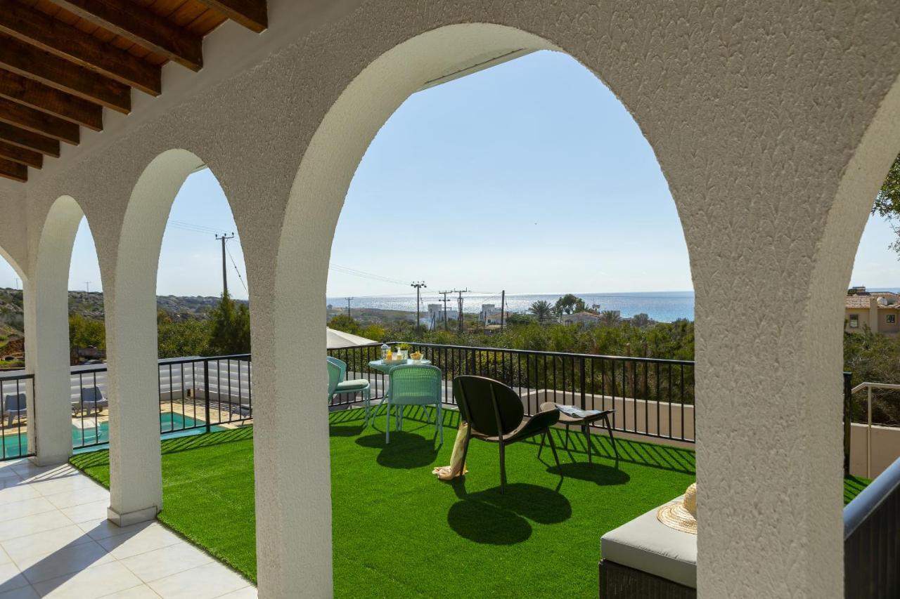 Ayia Napa Ammos Sea View Villa Exterior foto